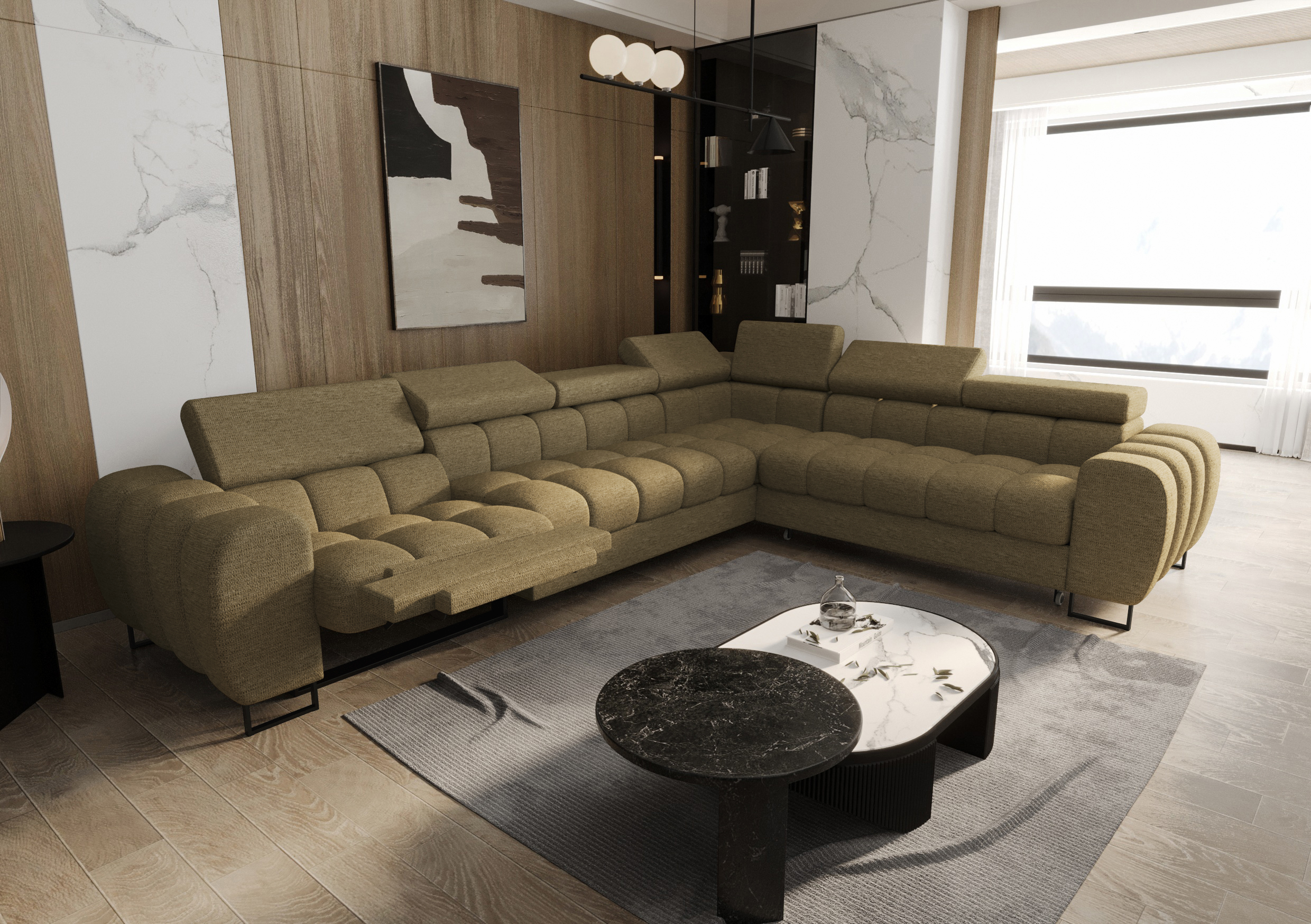 ASPEN MAX Relax Dekor Oliv